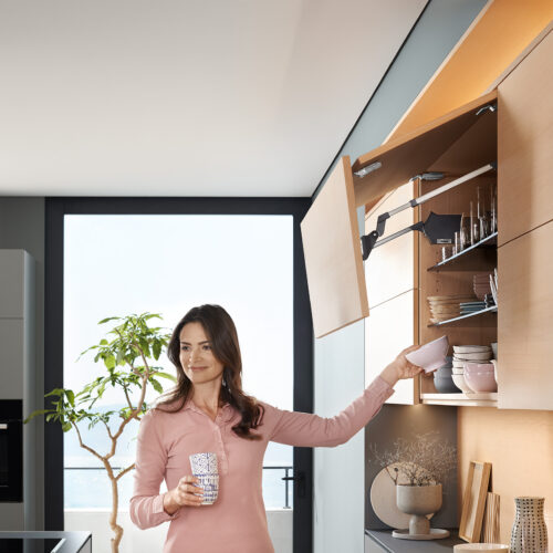 blum lift up cabinet in thrissur, kerala