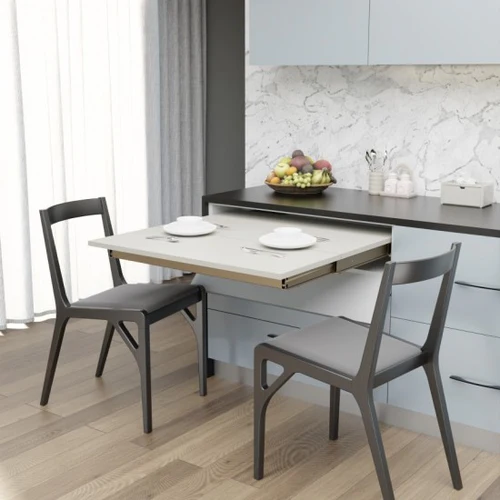 concealed dining table in thrissur, kerala 1 concealed dining table in thrissur, kerala
